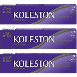 Koleston Tüp Boya 50 Ml - 5.4 Açık Kestane 3 Adet