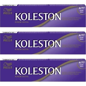 Koleston Tüp Boya 50 Ml - 4.77 Kadife Kahve 3 Adet