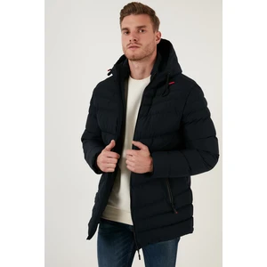 Slim Fit Kapüşonlu Cepli Mont Erkek Mont 6274818