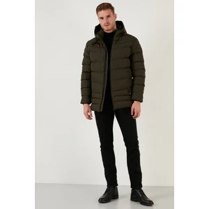 Slim Fit Kapüşonlu Cepli Mont Erkek Mont 6274818