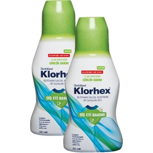 Klorhex Günlük Bakım Ağız Çalkalama Suyu 300 ml x 2