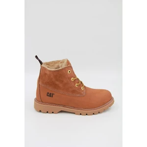 Vermont FUR Erkek Bot 015M101383 - Bal Rengi Nubuk