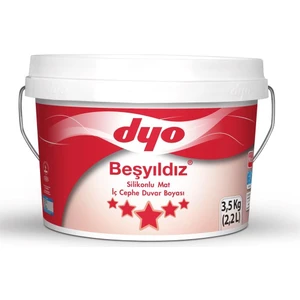 Beşyıldız Silikonlu Mat Iç Cephe Boyası 3.5 kg