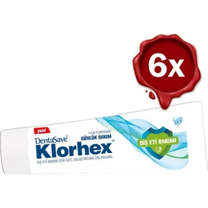 Klorhex Diş Macunu Günlük Bakım 75 Ml X 6