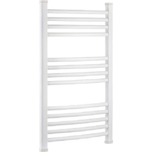 Toprak Havlupan 60/60CM 9 Borulu Beyaz Renk Havlupan Radyatör Banyo Isıtıcı 5 Yıl Garantili