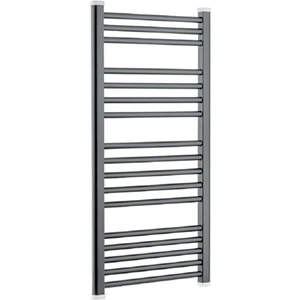 Toprak Havlupan 50/120CM 17 Borulu Antrasit Renk Havlupan Radyatör Banyo Isıtıcı 5 Yıl Garantili