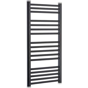 Toprak Havlupan 50/120CM 17 Borulu Siyah Renk Havlupan Radyatör Banyo Isıtıcı 5 Yıl Garantili