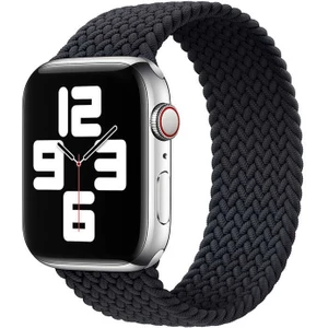 Apple Watch Ultra 49MM Kordon Wiwu Braided Solo Loop Large Strap Kayış