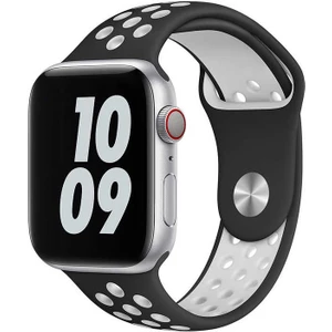 Apple Watch Ultra 49MM Kordon Wiwu Dual Color Sport Band Silikon Strap Kayış