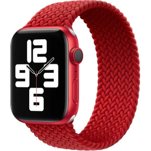 Apple Watch Ultra 49MM Kordon Wiwu Braided Solo Loop Medium Strap Kayış