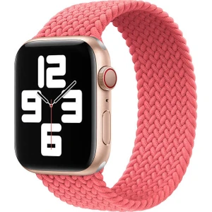 Apple Watch 44MM Wiwu Braided Solo Loop Medium Saat Kordon Kayış Bileklik