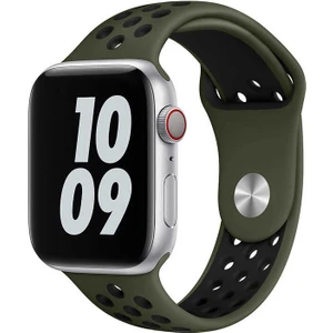 Apple Watch 40MM Wiwu Dual Color Sport Band Silikon Saat Kordon Kayış Bileklik