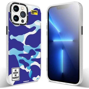 Apple iPhone 13 Pro Kılıf Baskılı Desenli Youngkit Kamuflaj Serisi Kapak
