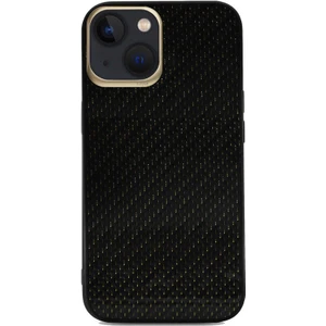 Apple iPhone 13 Kılıf Kajsa Carbon Fiber Collection Arka Kapak