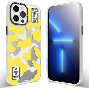 Apple iPhone 13 Pro Kılıf Baskılı Desenli Youngkit Kamuflaj Serisi Kapak