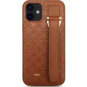 Apple iPhone 12 Pro Kılıf Kajsa Neo Clasic Serisi Mono K Strap Kapak
