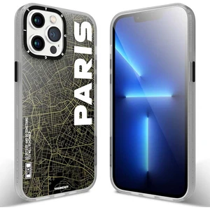 Apple iPhone 13 Pro Kılıf Baskılı Desenli Youngkit World Trip Serisi Kapak
