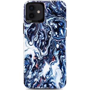 Apple iPhone 12 Kılıf Ebru Desenli Kajsa Lava Kapak