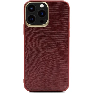 Apple iPhone 13 Pro Max Kılıf Kajsa Preppie Collection Pu Deri Kapak