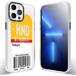 Apple iPhone 13 Pro Max Kılıf Baskılı Desenli Youngkit Any Time Trip Serisi Kapak