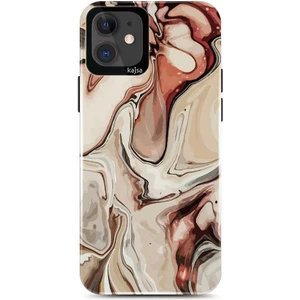 Apple iPhone 11 Kılıf Ebru Desenli Kajsa Lava Kapak