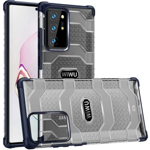 Galaxy Note 20 Ultra Kılıf Tank Kabartmalı Wiwu Voyager Kapak