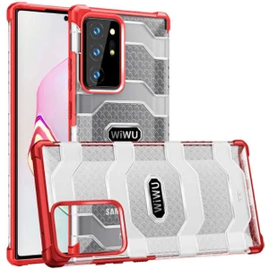 Galaxy Note 20 Ultra Kılıf Tank Kabartmalı Wiwu Voyager Kapak