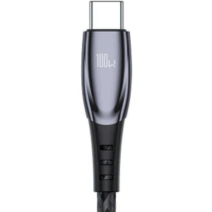 D41 Type-C Pd Kablo 100W Süper Hızlı Şarj Kablosu 200 cm Data Kablo