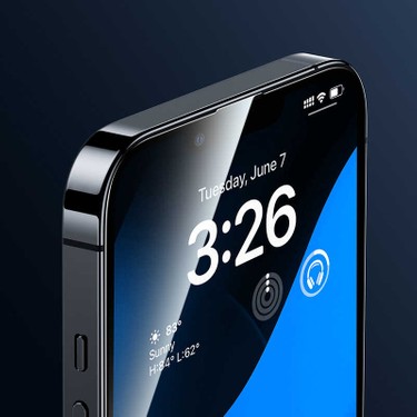 BENKS Verre Trempé pour iPhone 14 Pro Max Anti Espion 6,7, 3D