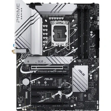 Asus Prıme Z790-P Wıfı D4 Intel Z790 Lga1700 DDR4 5333 Dp Hdmı 3X M2 Usb3.2 Ax Wifi + Bt Aura Rgb