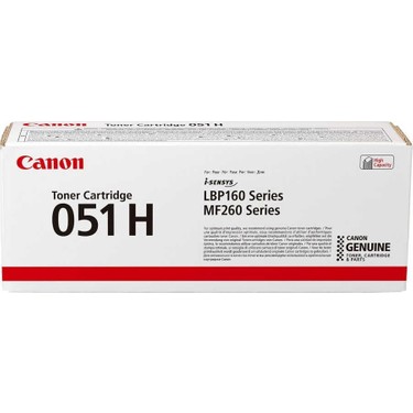 CANON  2169C002 CRG-051H Orjinal Toner Yüksek Kapasiteli Resim-1