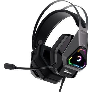 Gamepower Fujin Siyah 7.1 Surround RGB Gaming