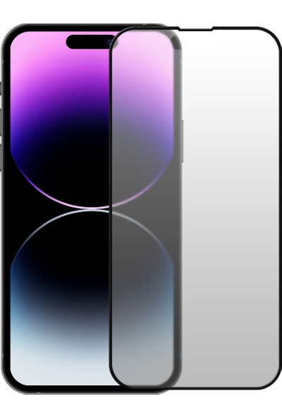 Buff iPhone 14 Pro Max 5d Matte Ekran Koruyucu