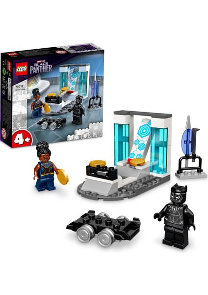 LEGO® Marvel Shuri'nin Laboratuvarı 76212 - 4 Yaş ve Üzeri Çocuklar için Black Panther Oyuncak Yapım Seti (58 Parça)