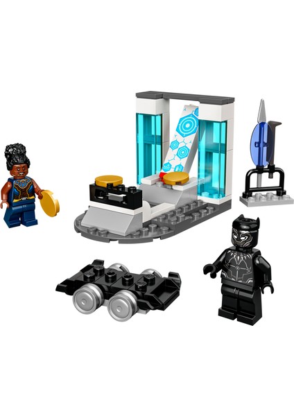 LEGO® Marvel Shuri'nin Laboratuvarı 76212 - 4 Yaş ve Üzeri Çocuklar için Black Panther Oyuncak Yapım Seti (58 Parça)