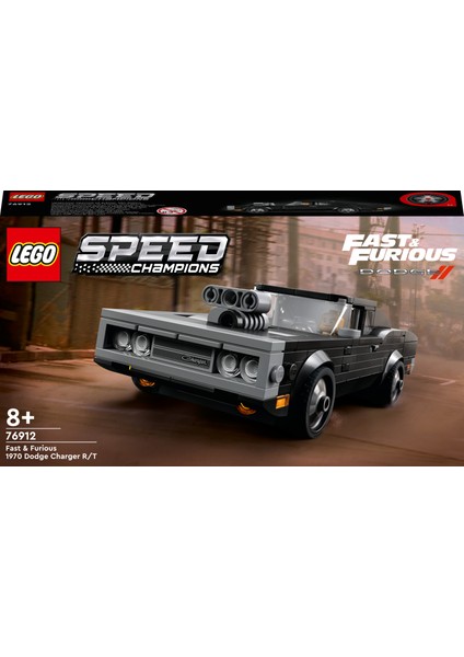 Speed Champions Fast&Furious 1970 Dodge Charger R/T 76912 Modeli (345 Parça)