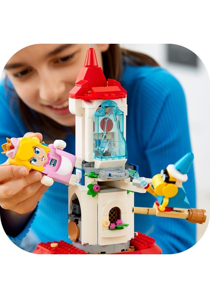 LEGO Super Mario# Cat Peach Kostümü ve Donmuş Kule Ek Macera Seti 71407 (494 Parça)