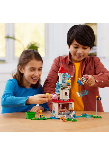 LEGO Super Mario# Cat Peach Kostümü ve Donmuş Kule Ek Macera Seti 71407 (494 Parça)