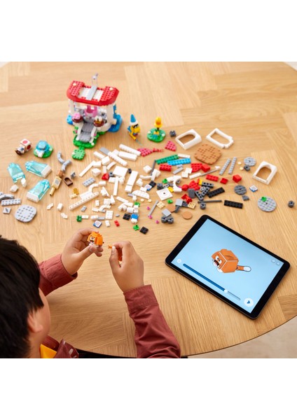 LEGO Super Mario# Cat Peach Kostümü ve Donmuş Kule Ek Macera Seti 71407 (494 Parça)