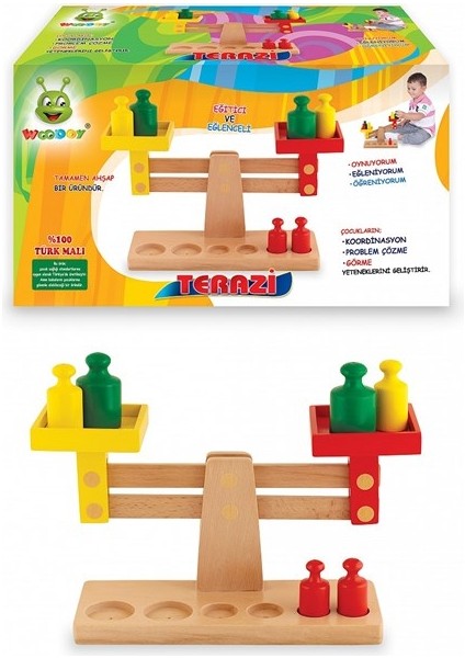 Ahşap Woodoy Terazi 24