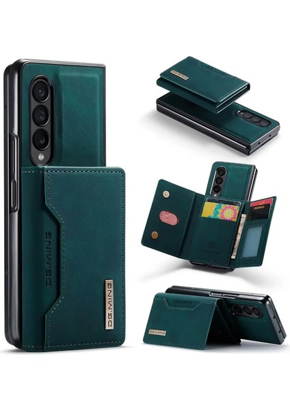 For Samsung Galaxy Z Fold 3 Magnetik Saçmalık Cüzdanı Cep Telefonu Kılıfları (Yurt Dışından)