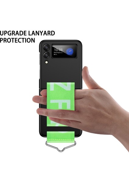 For Samsung Galaxy Z Flip 4 Macaroon Kıpırdama Sağ Plastik Cep Telefonu Kılıfları Kılıflar (Yurt Dışından) fiyatları