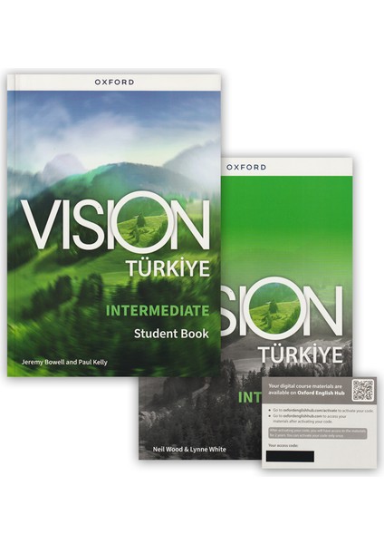 Vision Türkiye Intermediate (Student's Book+Workbook+Online Practice Kod)