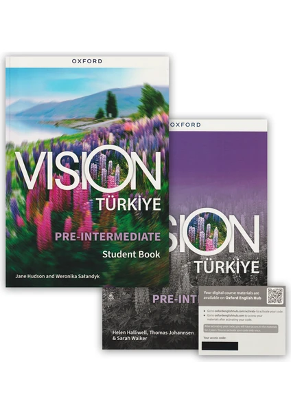 Oxford University Press Vision Türkiye Pre-Intermediate (Student's Book+Workbook+Online Practice Kod)