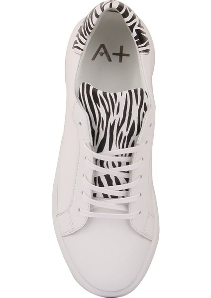 - Beyaz Deri Bağcıklı Erkek Günlük Ayakkabı indirimleri