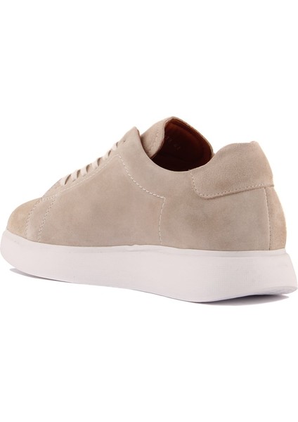 Sail Lakers - Bej Süet Deri Erkek Sneaker