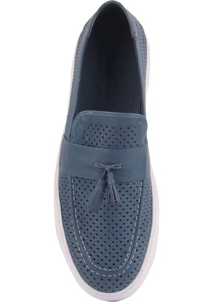 - Mavi Deri Eva Taban Erkek Günlük Ayakkabı indirimleri