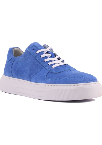 - Mavi Süet Deri Erkek Sneaker fiyatları