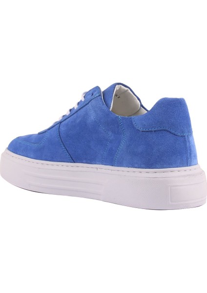 - Mavi Süet Deri Erkek Sneaker fırsatları