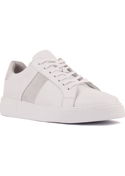 - Beyaz Deri Bağcıklı Erkek Günlük Ayakkabı fiyatları